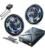 【新品未使用】Lanavida ファンバッテリーセット 空調作業服 Amazon.co.jp: 【2026革新モデル 42V業界最強】 空調作業服 ファン